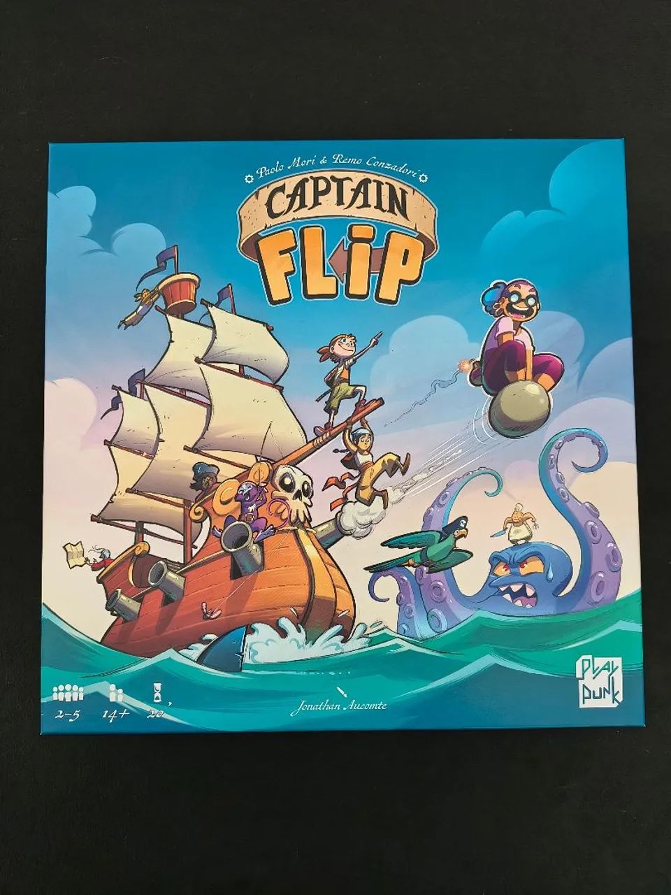 Jogo Captain Flip com expansão 