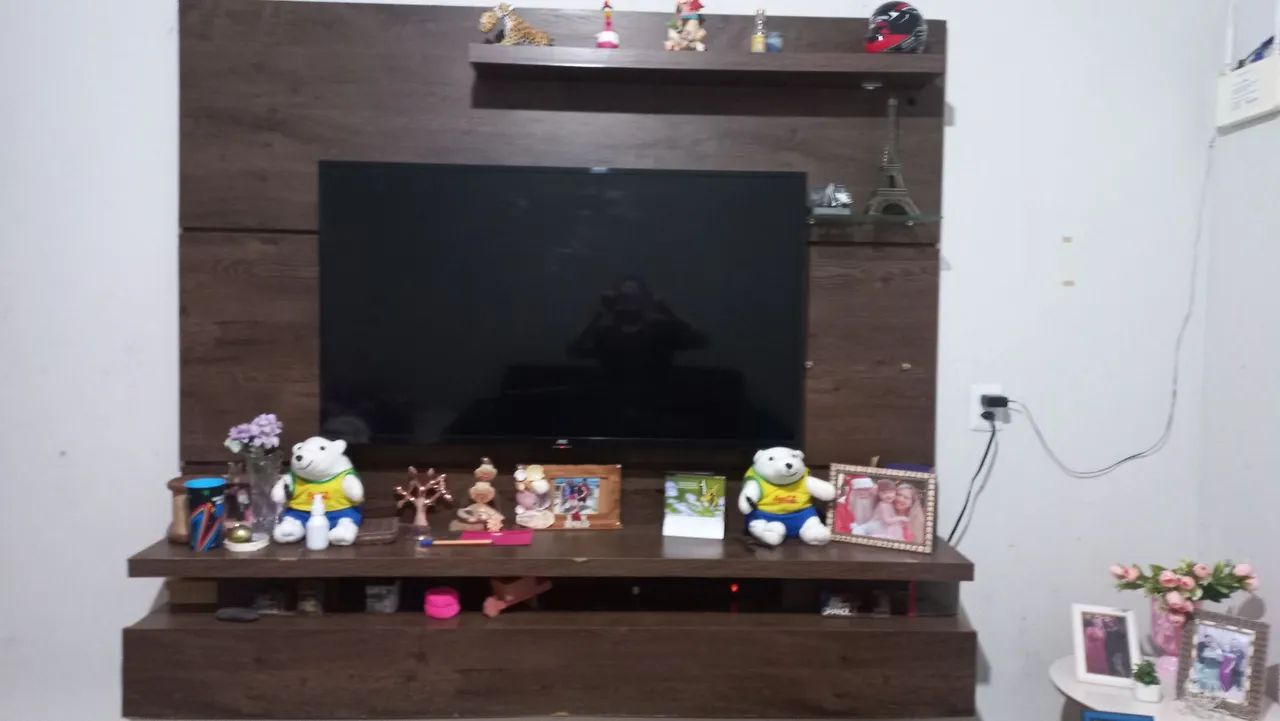 Painel para tv até 65 polegadas com luz de Led  - Foto 4