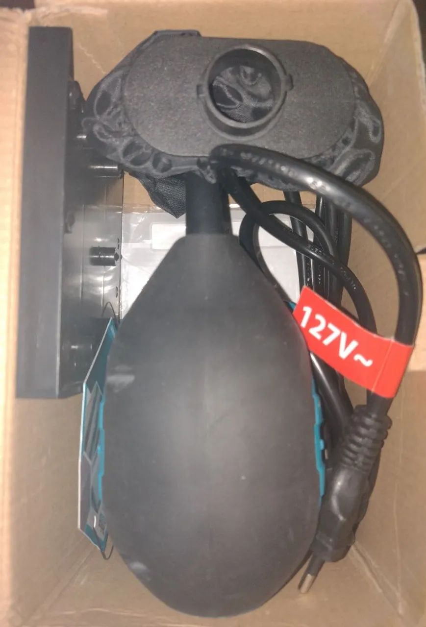 Lixadeira Orbital Force 250W 14000 OPM com Coletor de pó e Alto desempenho PL 001 Philco. - Foto 4