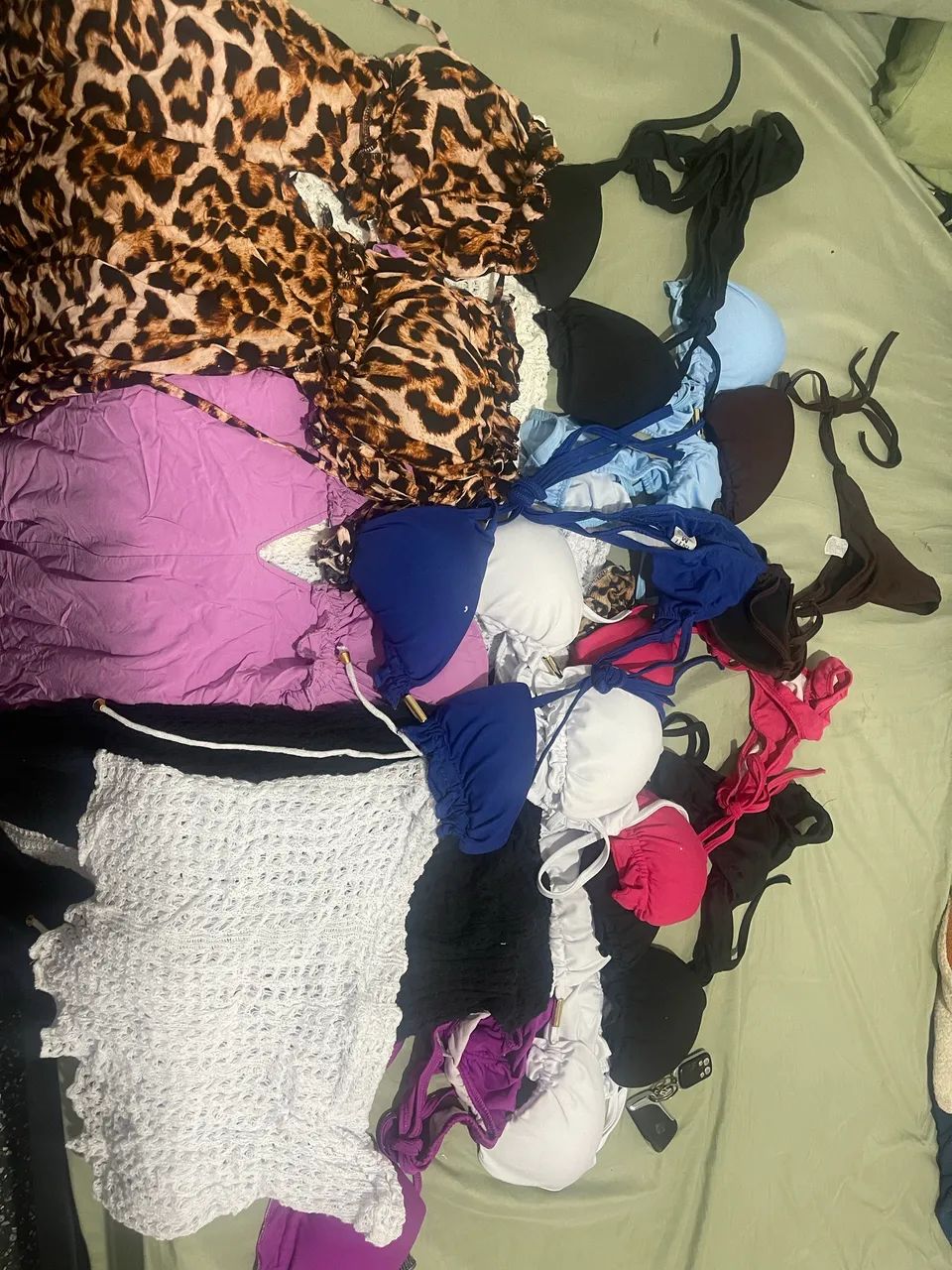 Lotes de Roupas de praia