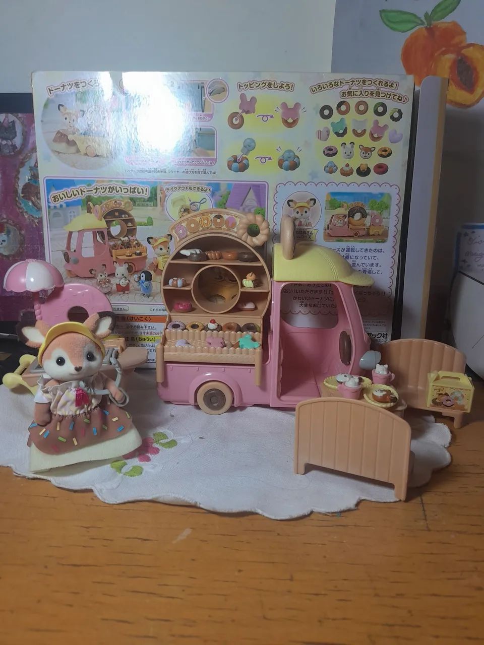 Carrinho de Donuts Sylvanian