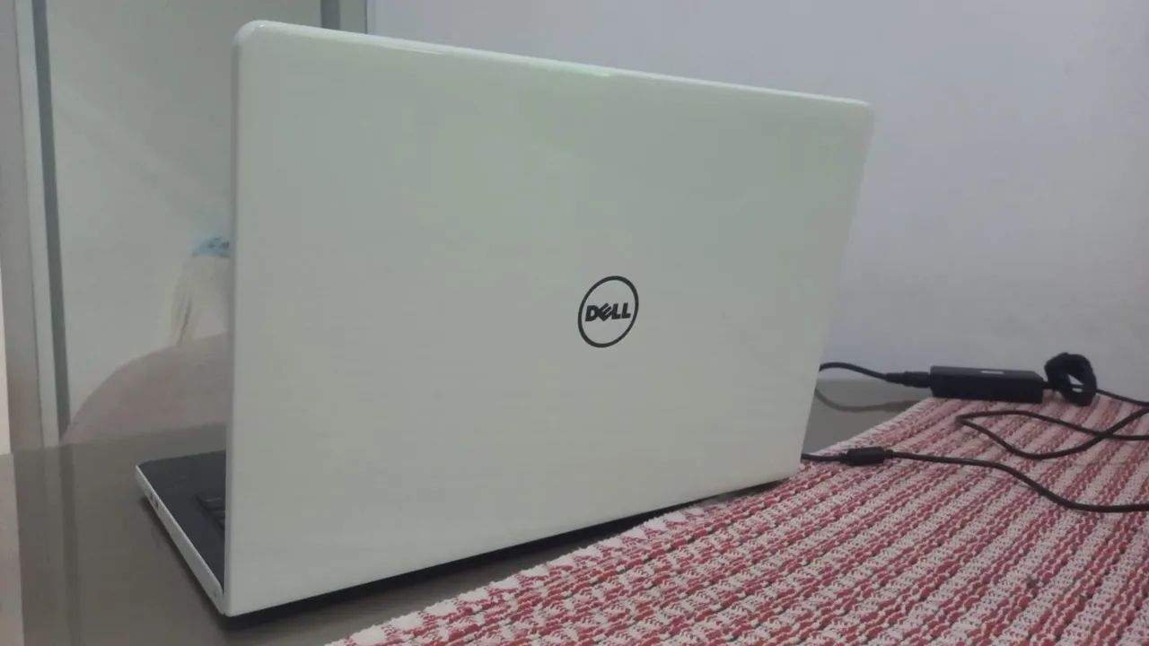  Notebook Dell Inspiron 15 5000 - i3 6ª Geração - SSD - Branco - Formatado - Foto 4