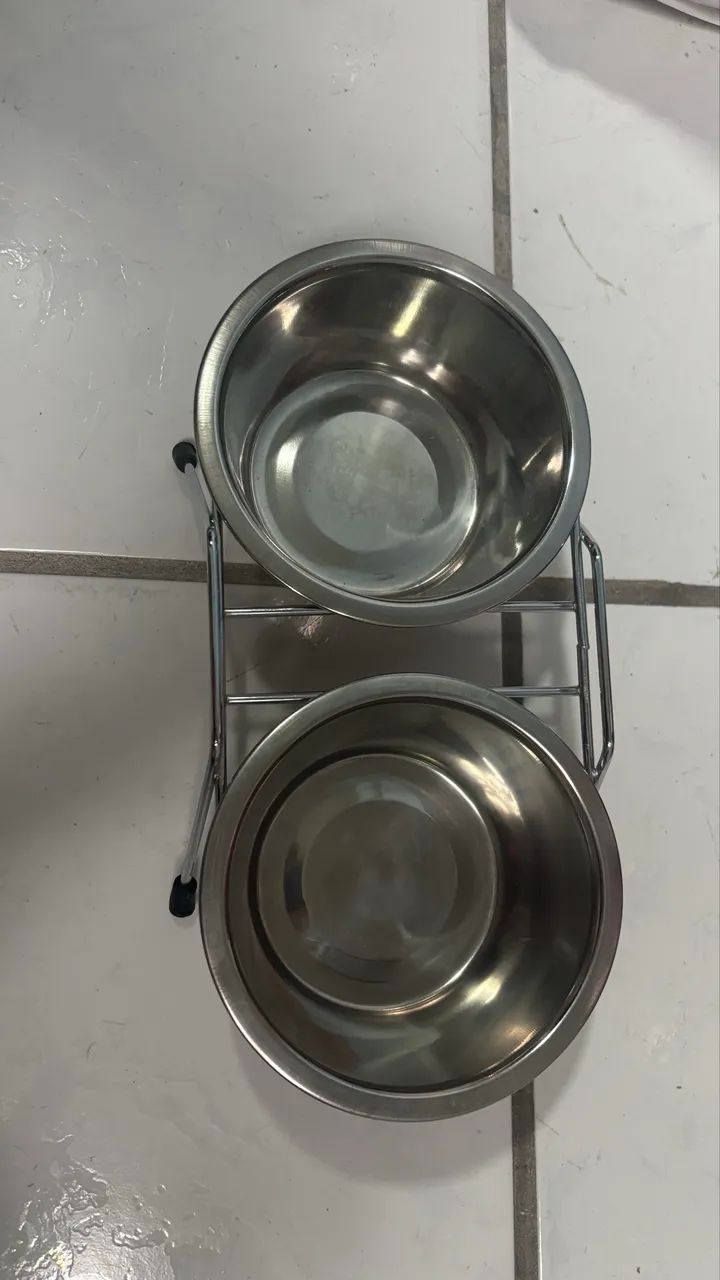 Comedouro inox pet - Foto 4