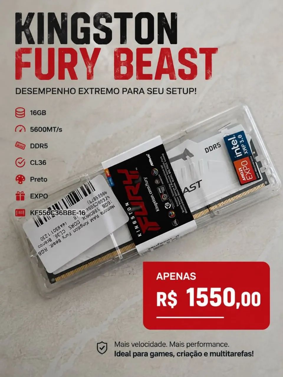 Memória ram  - Foto 2