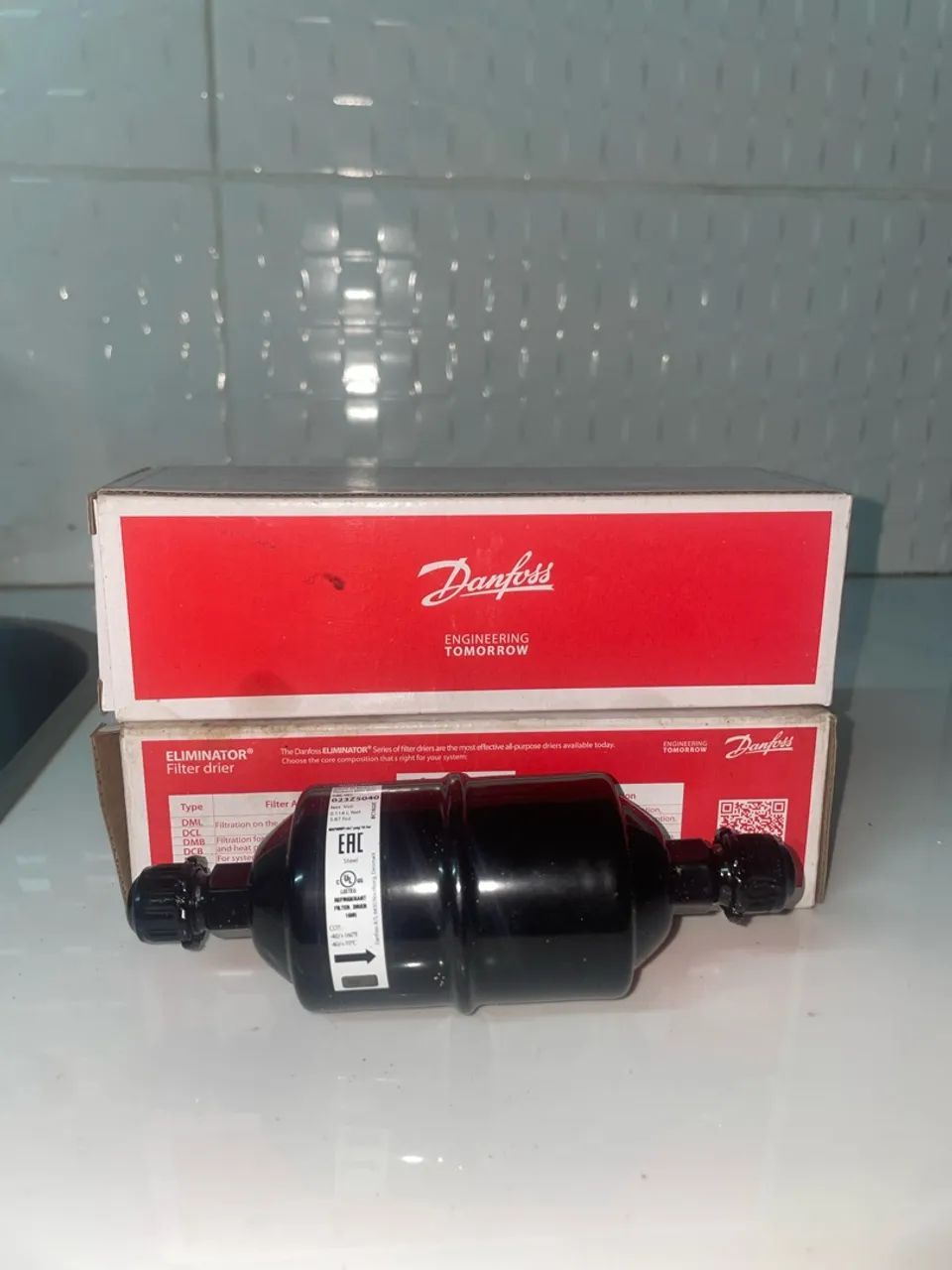 FILTRO SECADOR DANFOSS ELIMINATÓR- NOVO - Foto 2