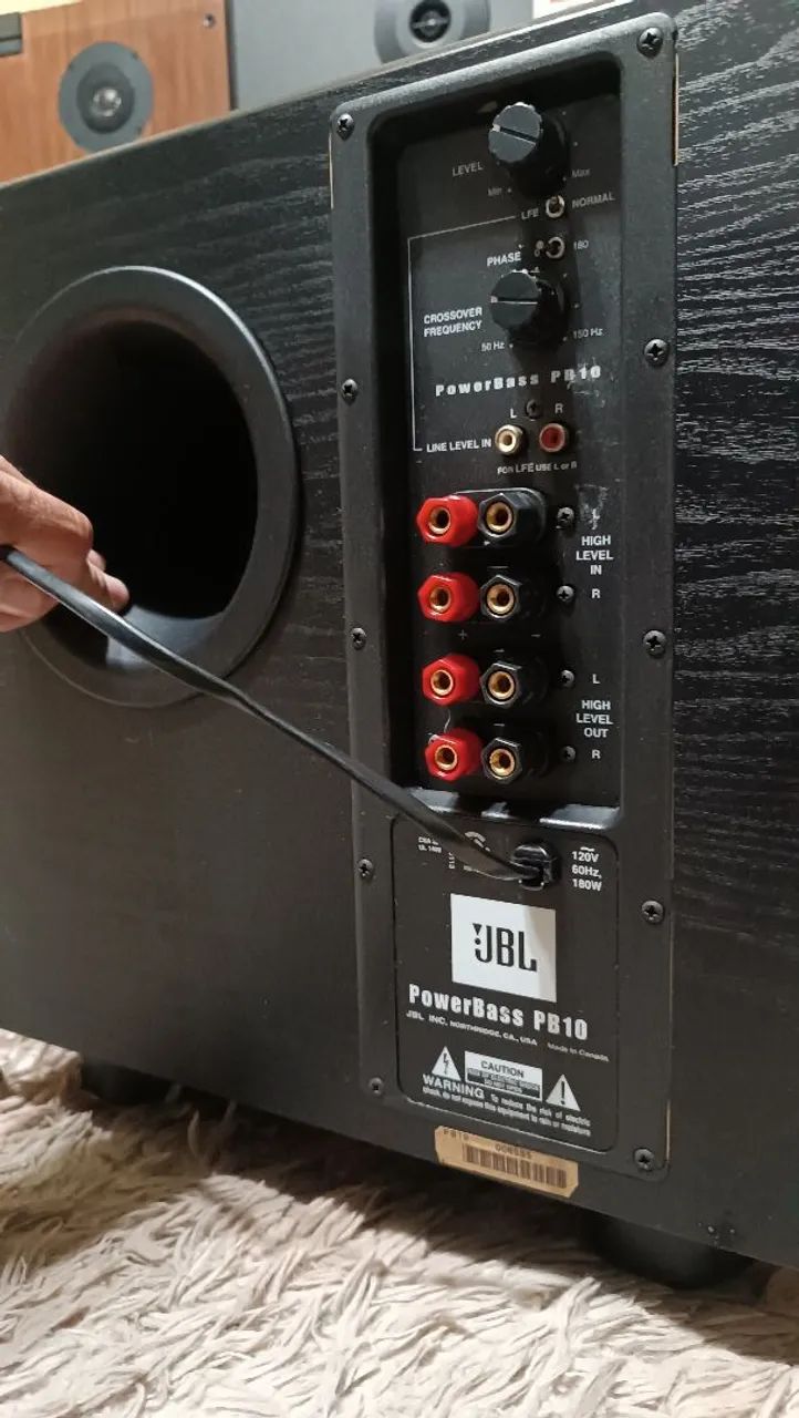 Subwofer JBL PB10  - Foto 5