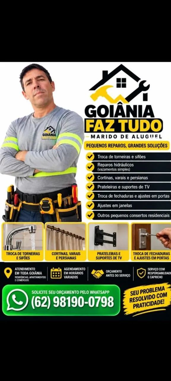 Reparos casas e apartamento 