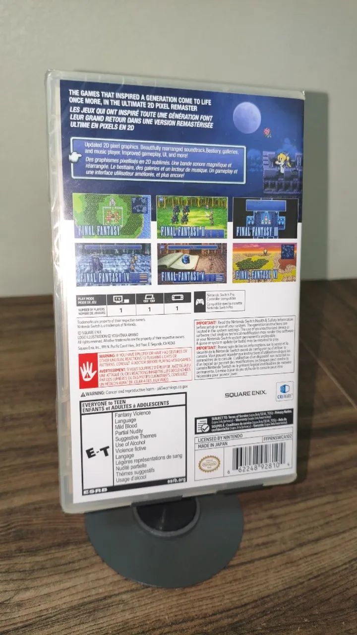 Final Fantasy Pixel Remaster - Switch [Lacrado] - Foto 3