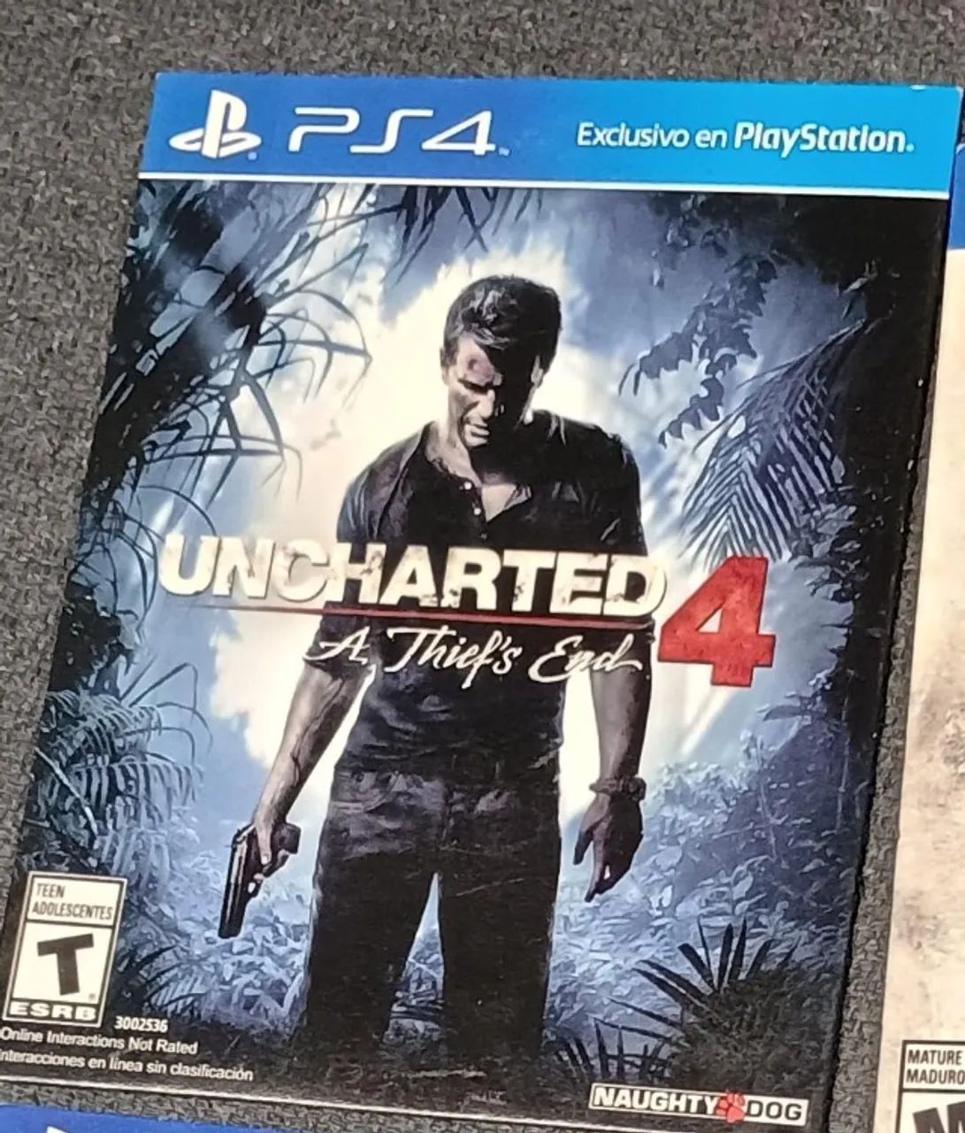 Uncharted 4 jogo ps4