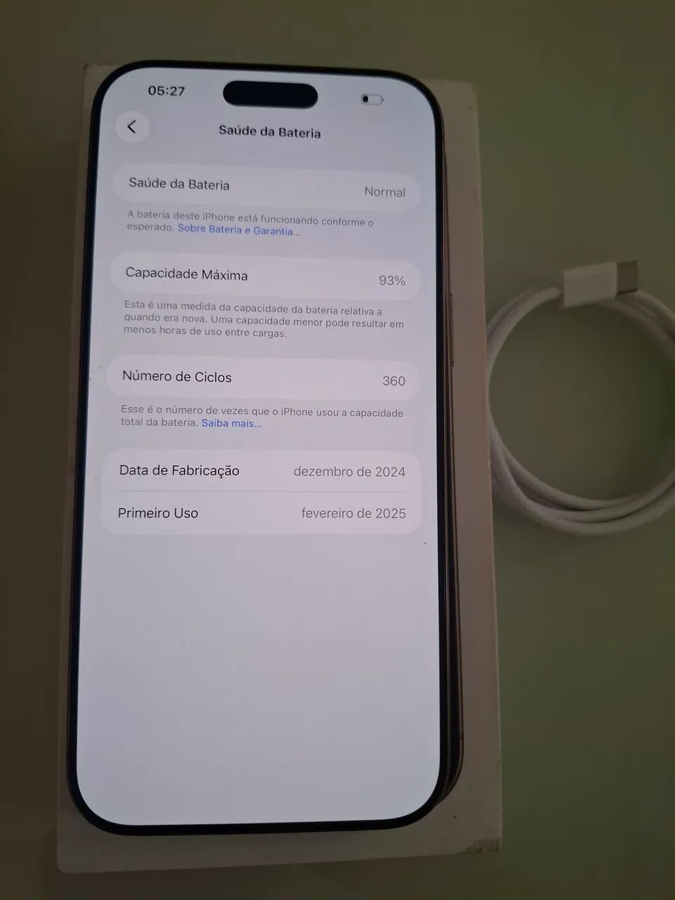 Iphone 16 Pro Max 256Gb Zerado - Foto 3