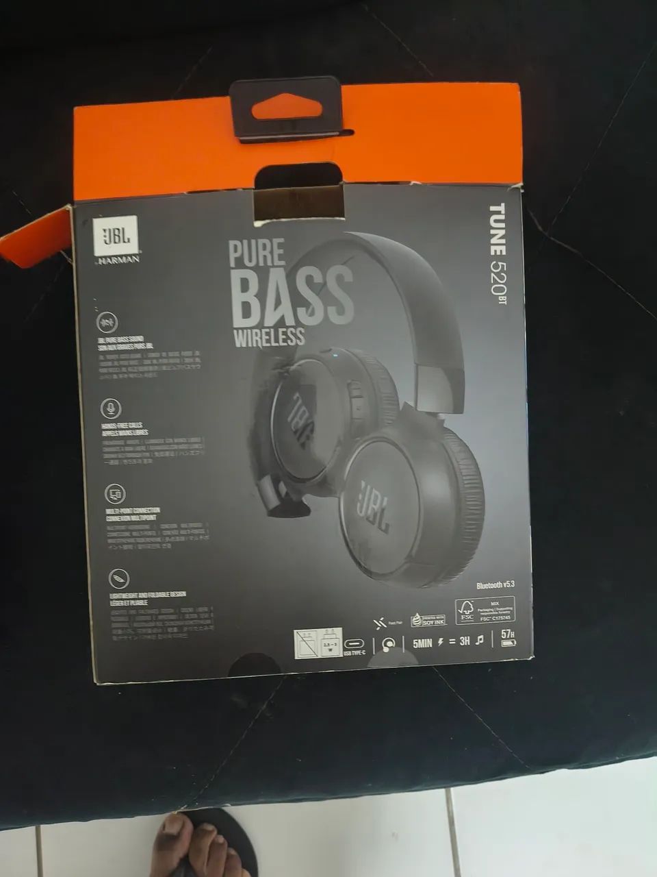 FONE DE OUVIDO JBL ORIGINAL  - Foto 4