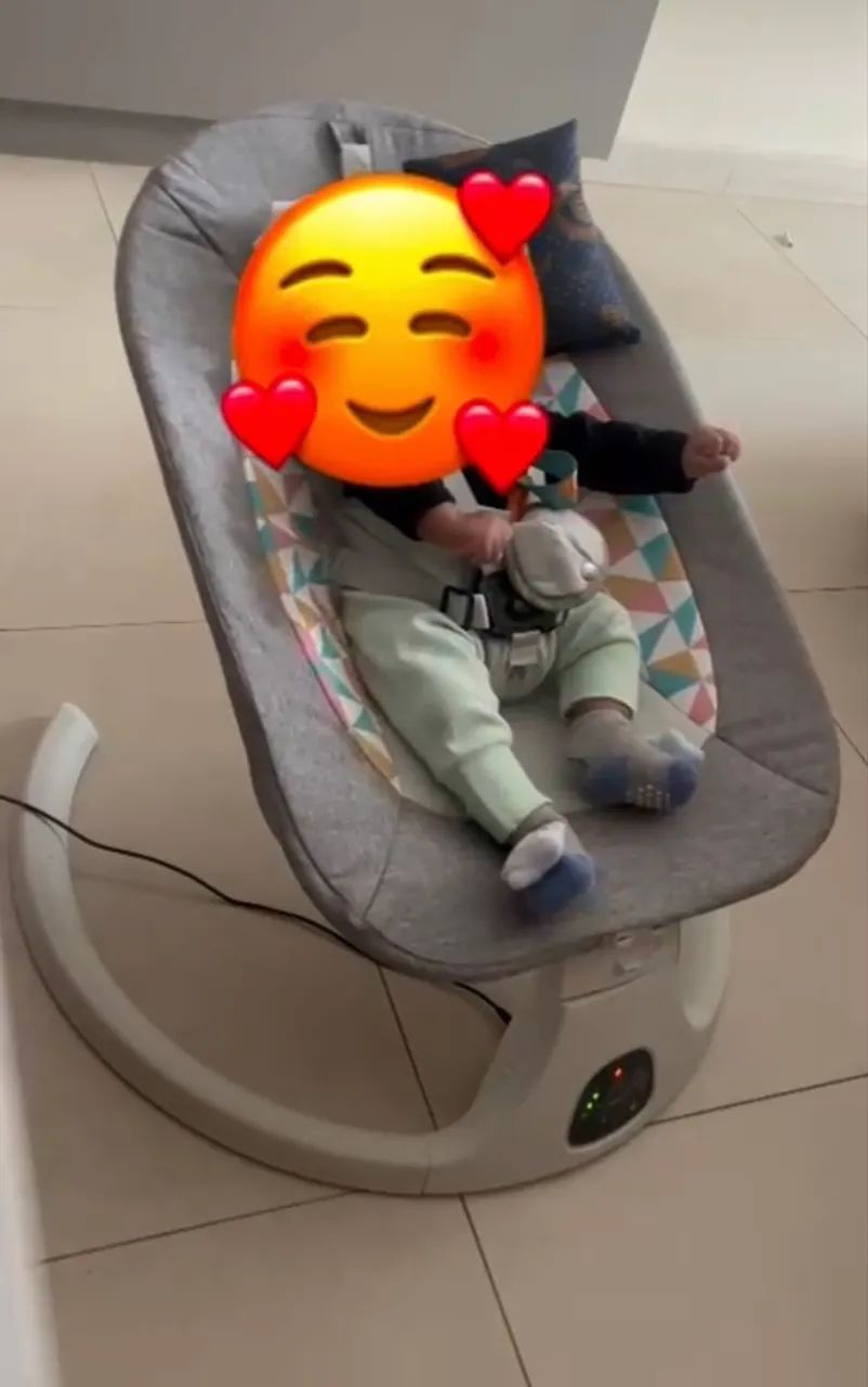 Cadeira de balanço bebê 