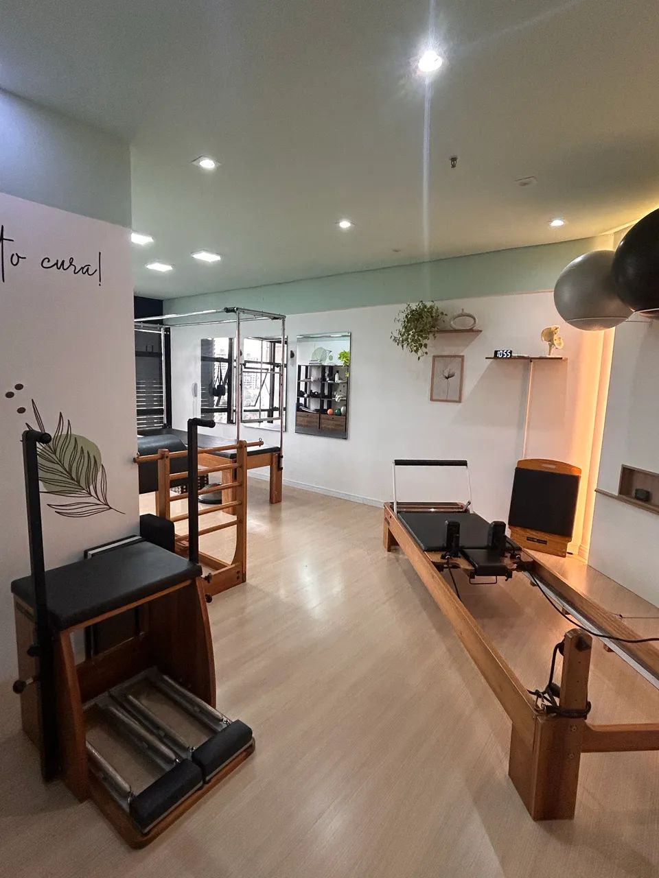 Estúdio completo de Pilates