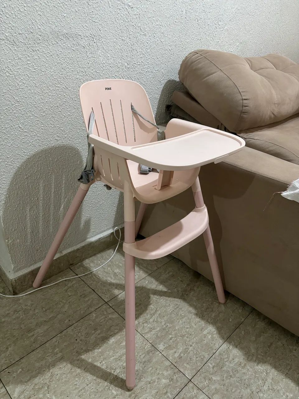 Cadeirão burigotto rosa  - Foto 2