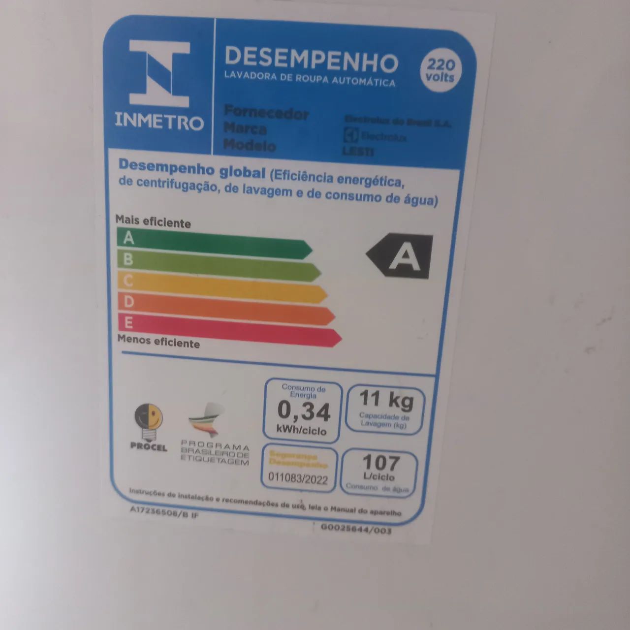 Máquina de lavar Electrolux 11kg - Foto 3