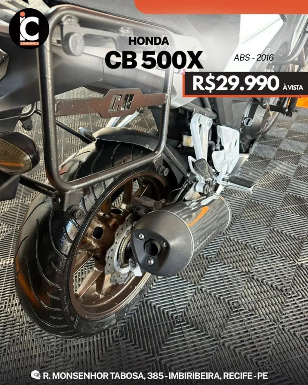 HONDA CB 500X ABS 2016  - Foto 4