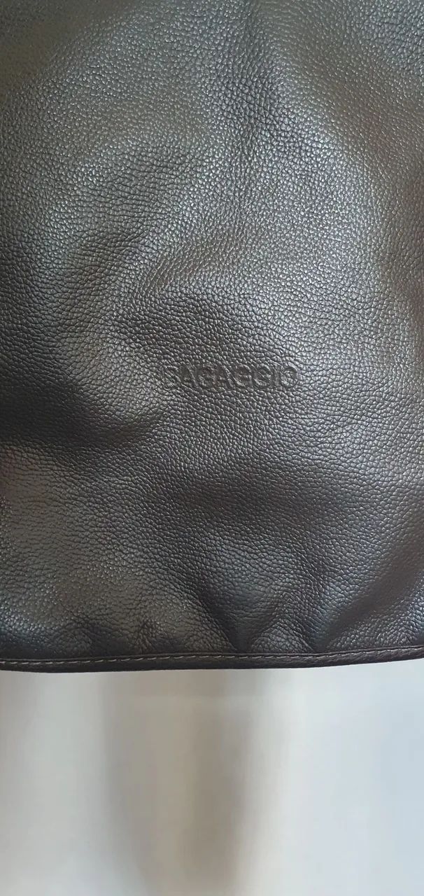 Bolsa transversal couro legítimo masculina  - Foto 4