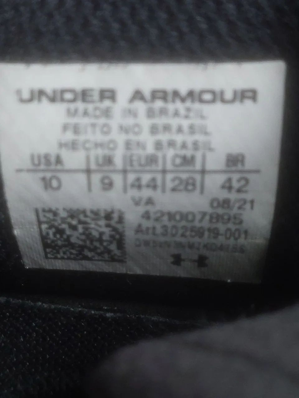 Tênis Under Armour Charged Pulse SE Cinza - Foto 6