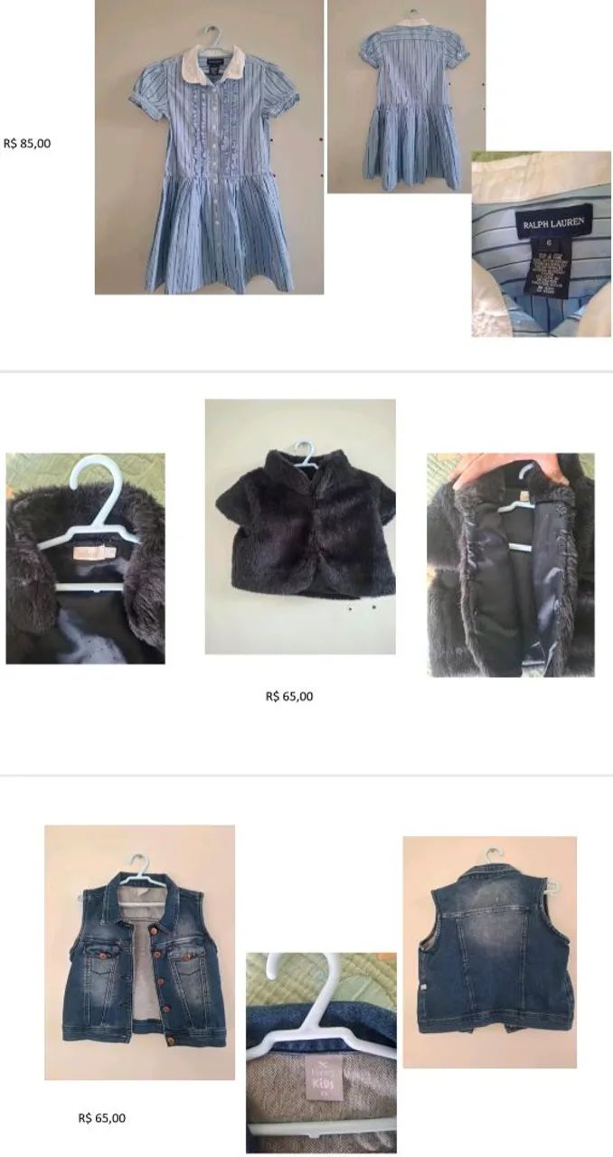 Roupas infantis  - Foto 4
