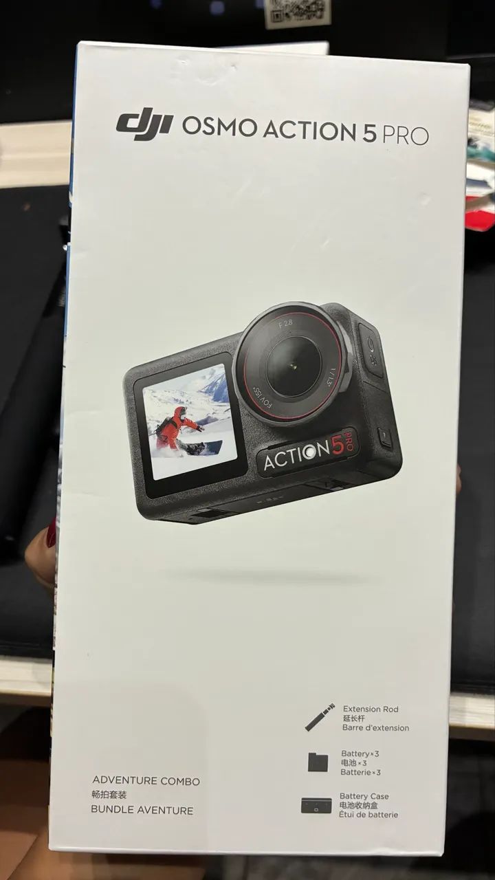 Câmera DJI Action 5 Pro + Micro SD original - Foto 2