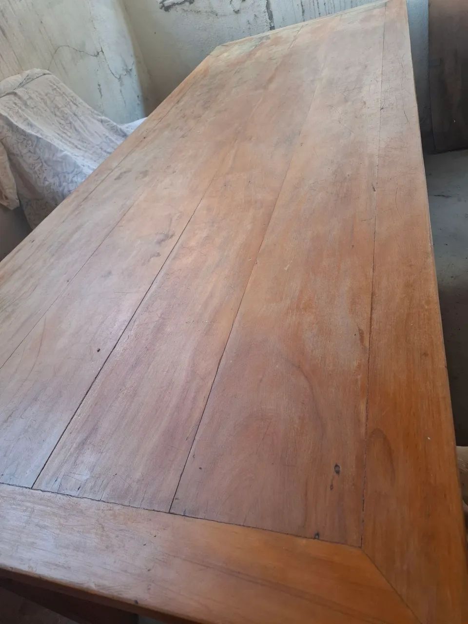 Mesa Peroba Rosa 2,60x1,00 - Foto 2