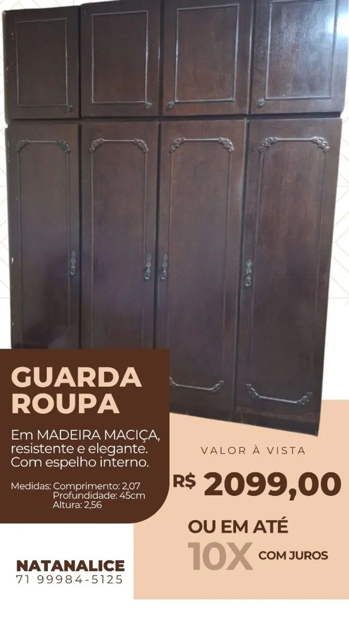 MÓVEIS E PRODUTOS À VENDA.