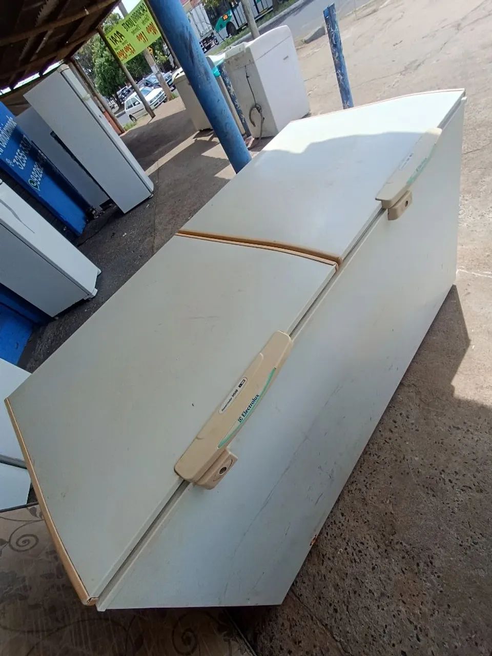 Freezer 110 v 2 tampas 