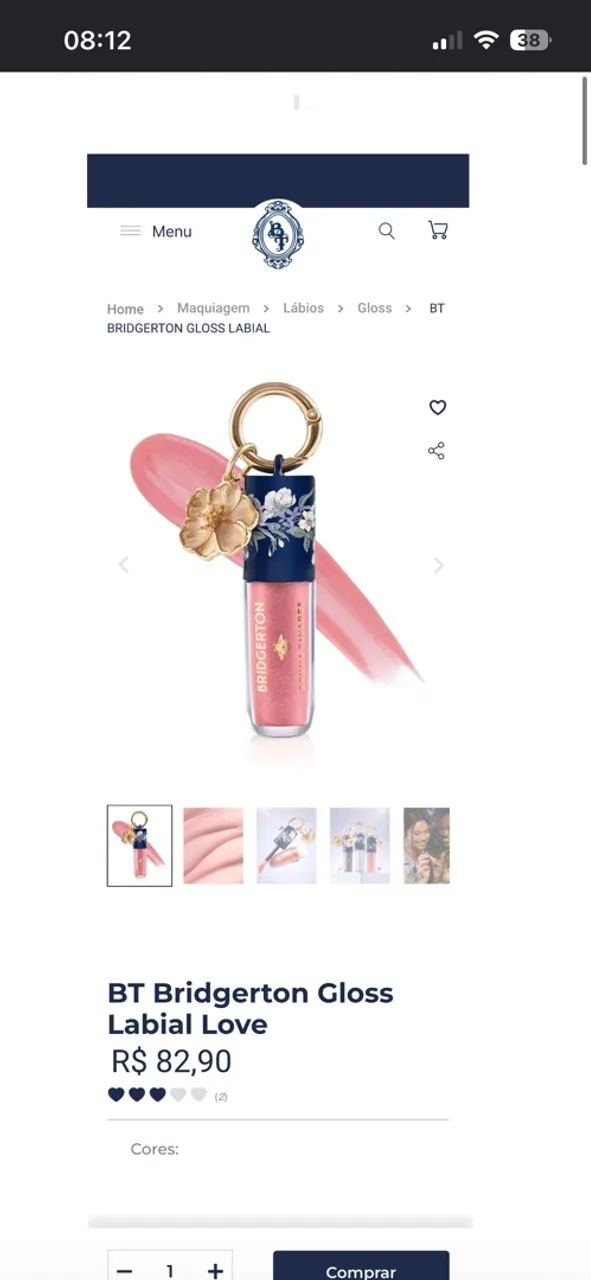 Gloss labial bridgerton BT - Foto 2