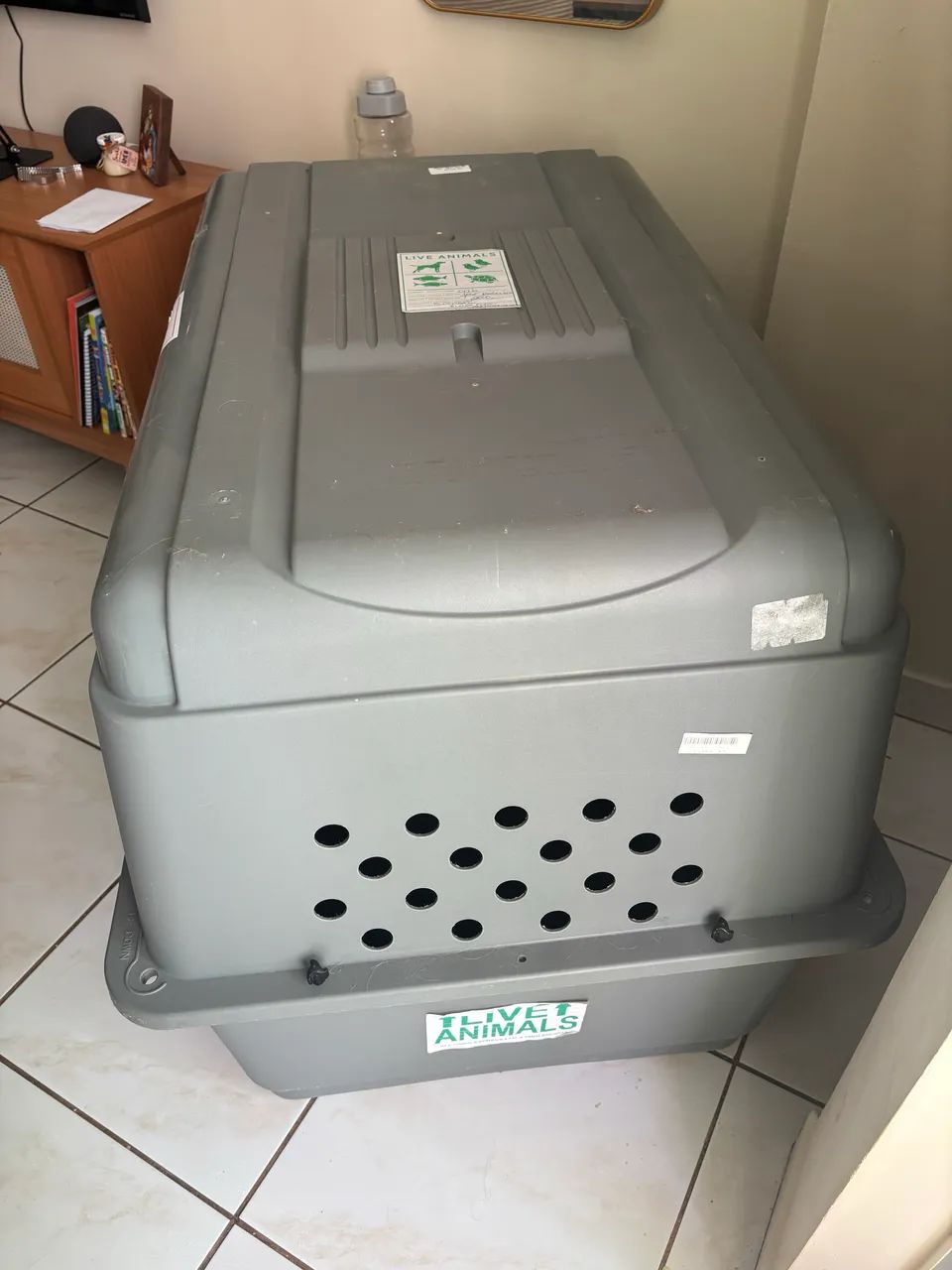 Caixa de transporte / Kennel / para pet de medio a grande porte - Foto 3