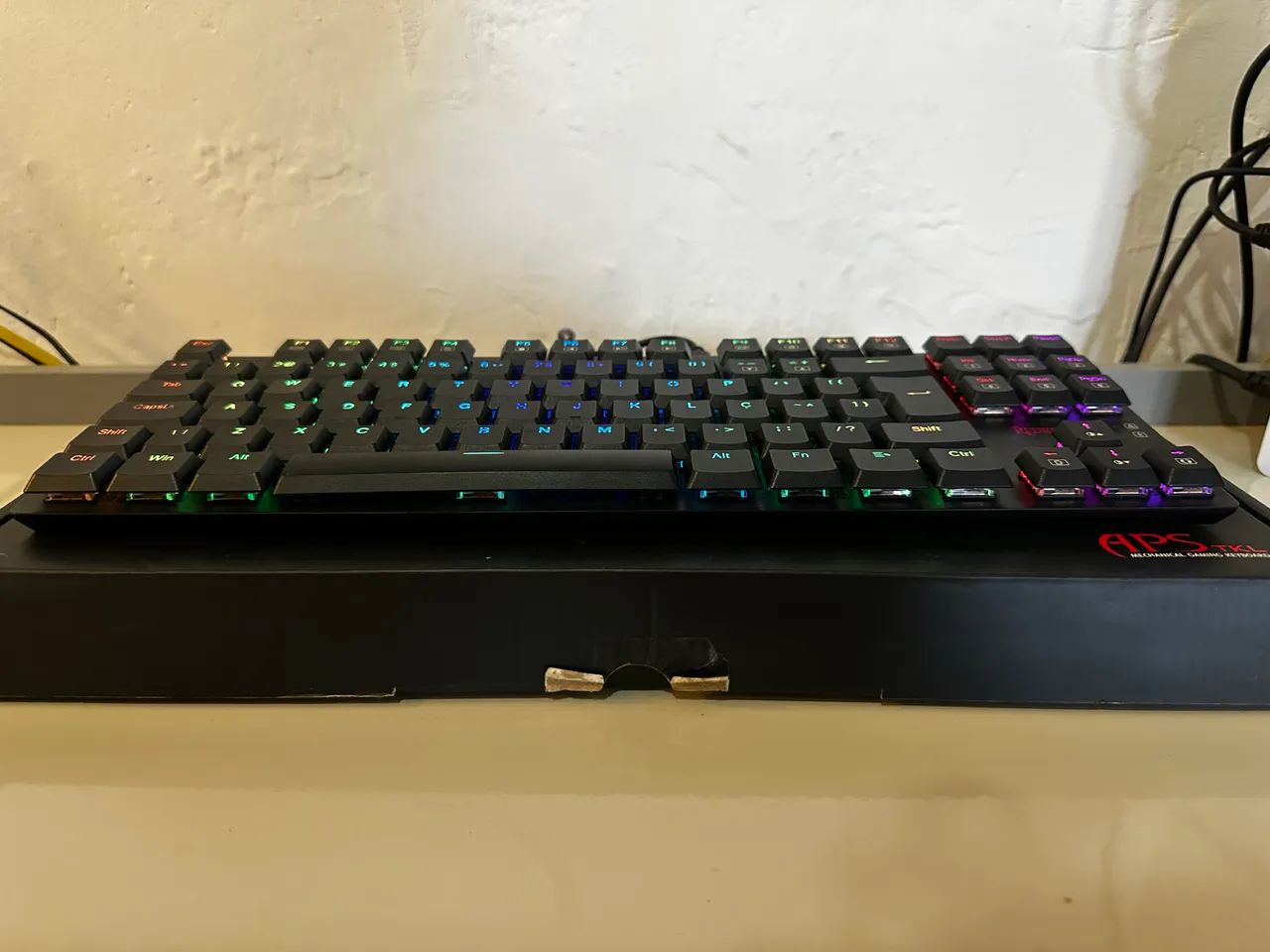 Kit Teclado Mecanico e Mousepad Gamer - Foto 3