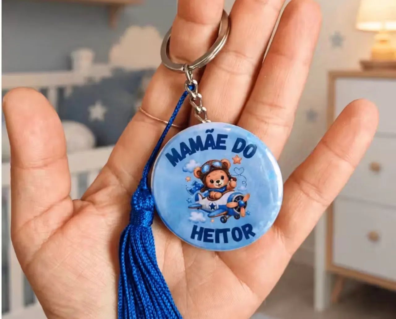 Chaveiros bottons personalizados com foto  - Foto 4