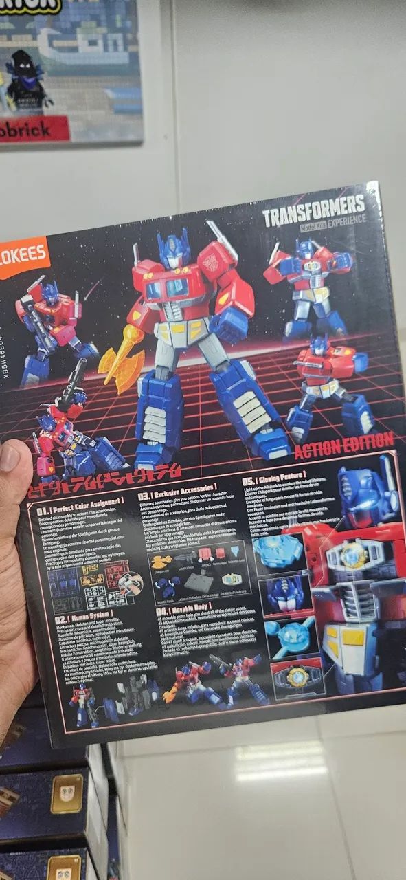 Action Figure Tranformers OPTIMUS PRIME  - Foto 3