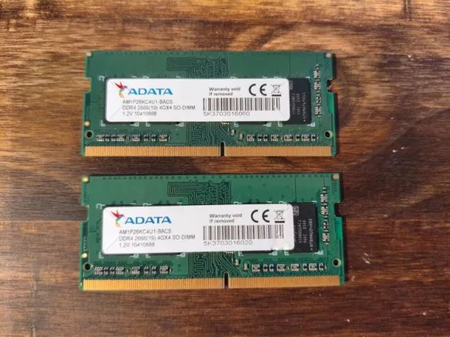 Memória DDR4 Pentes de 4gb