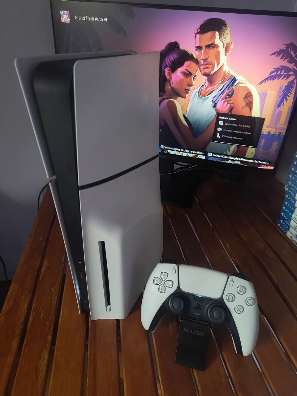 PS5 com leitor de disco 1 TB