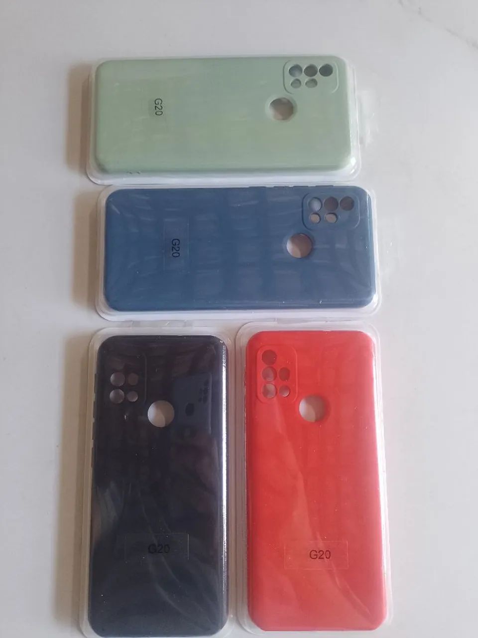 Capinha aveludada Motorola moto g20 - Foto 5
