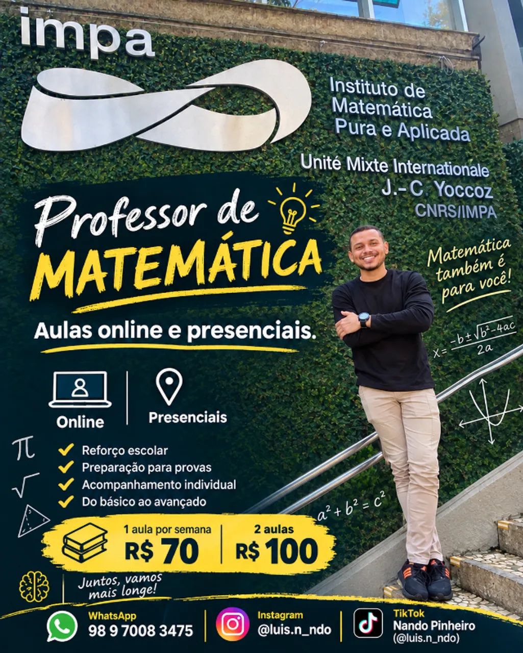 Aula de matemática