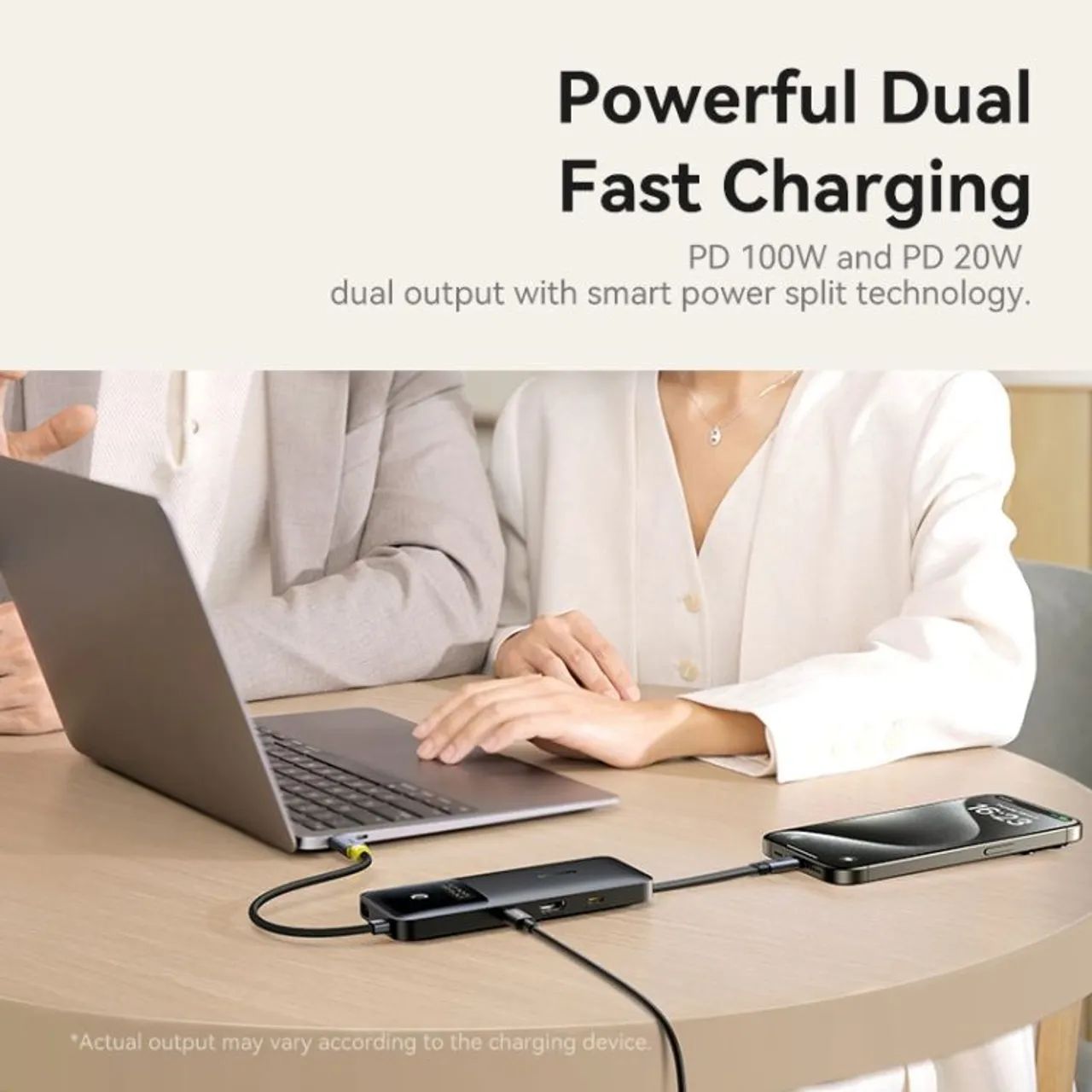 Baseus Dual Fast Charging 6-in-1 Hub - Foto 2