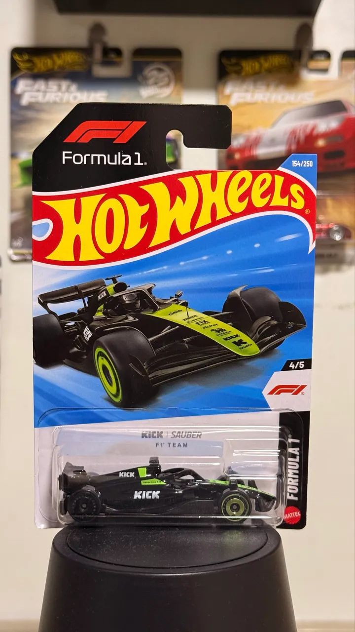 Hot Wheels F1 Fórmula 1 Kick sauber 