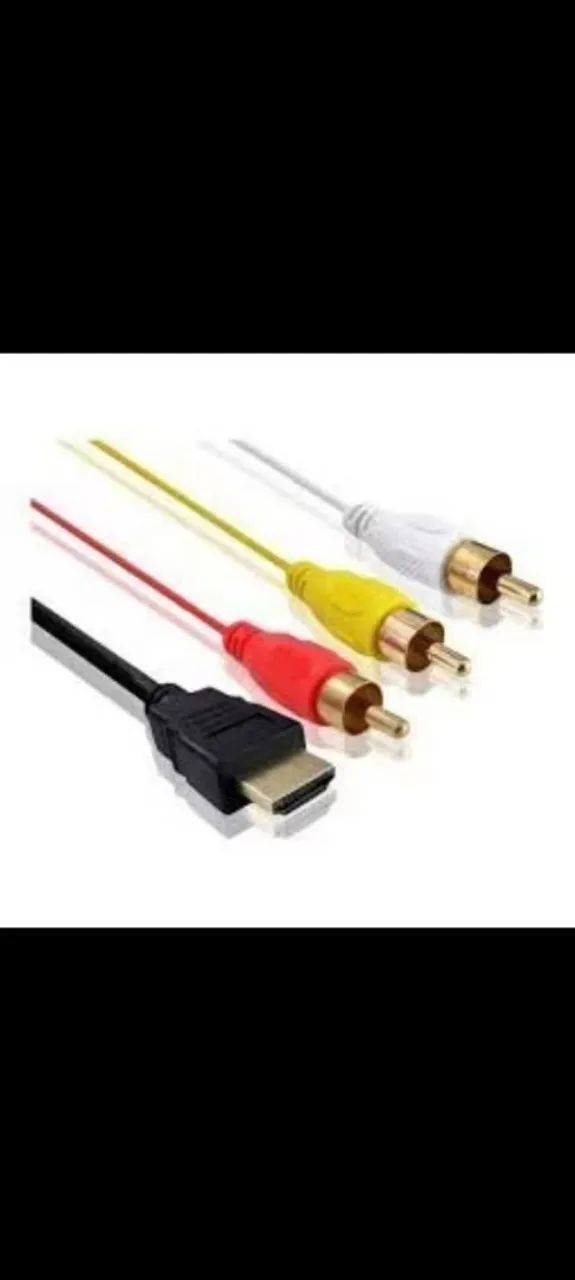 Cabo HDMI para 3RCA AV  - Foto 2