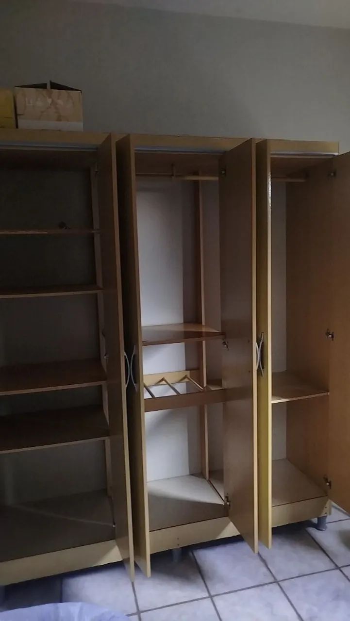 Guarda roupas solteiro Marfim.  - Foto 4