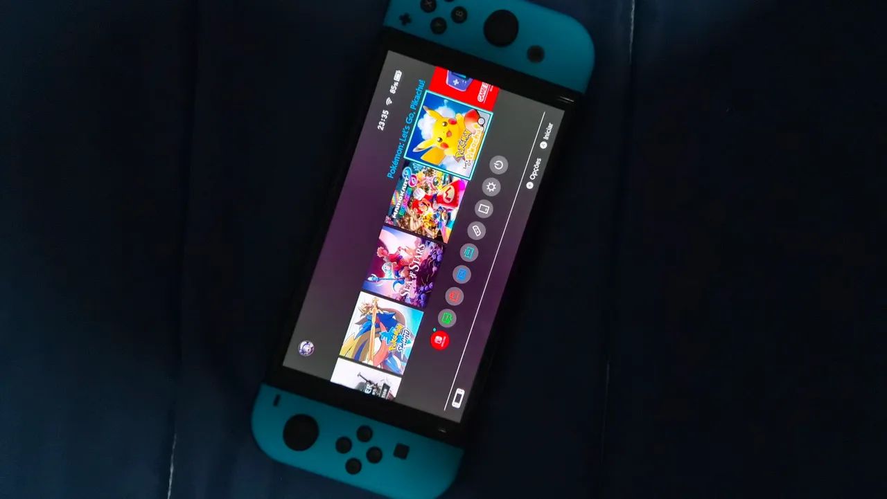 Nintendo Switch OLED 256GB - Desbloqueado - Foto 2