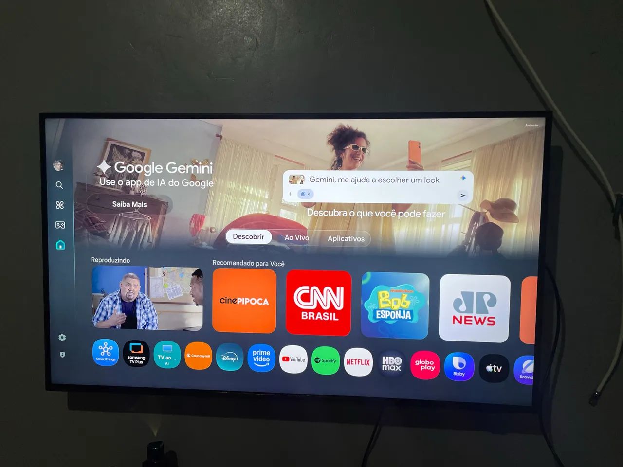 Tv Samsung 4k 43 pol  - Foto 4