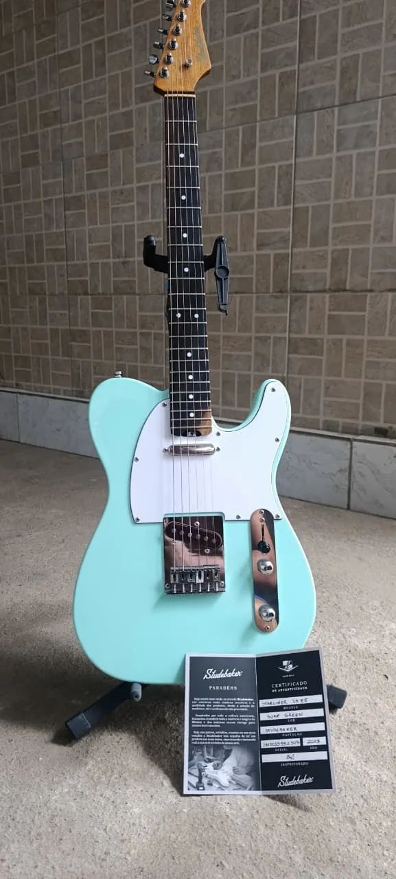 Avalio Trocas Guitarra Telecaster Studebaker  - Foto 5