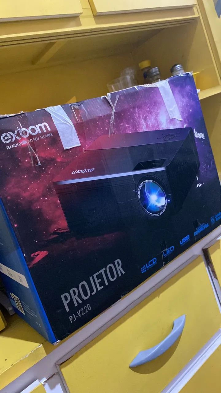 Projetor de Led com Multimídia Exbom PJ- V220 - Foto 4