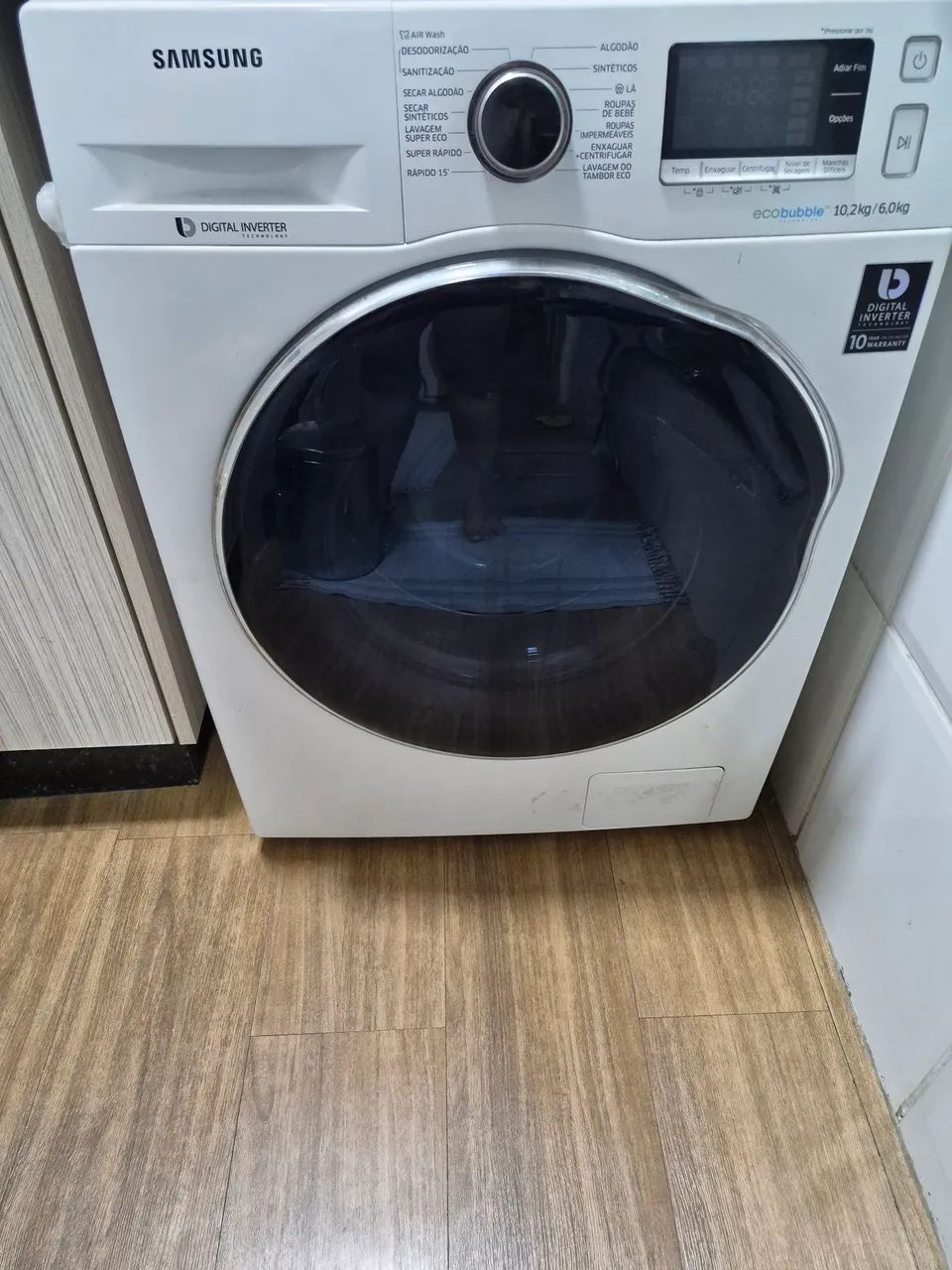 Lava e seca samsung 