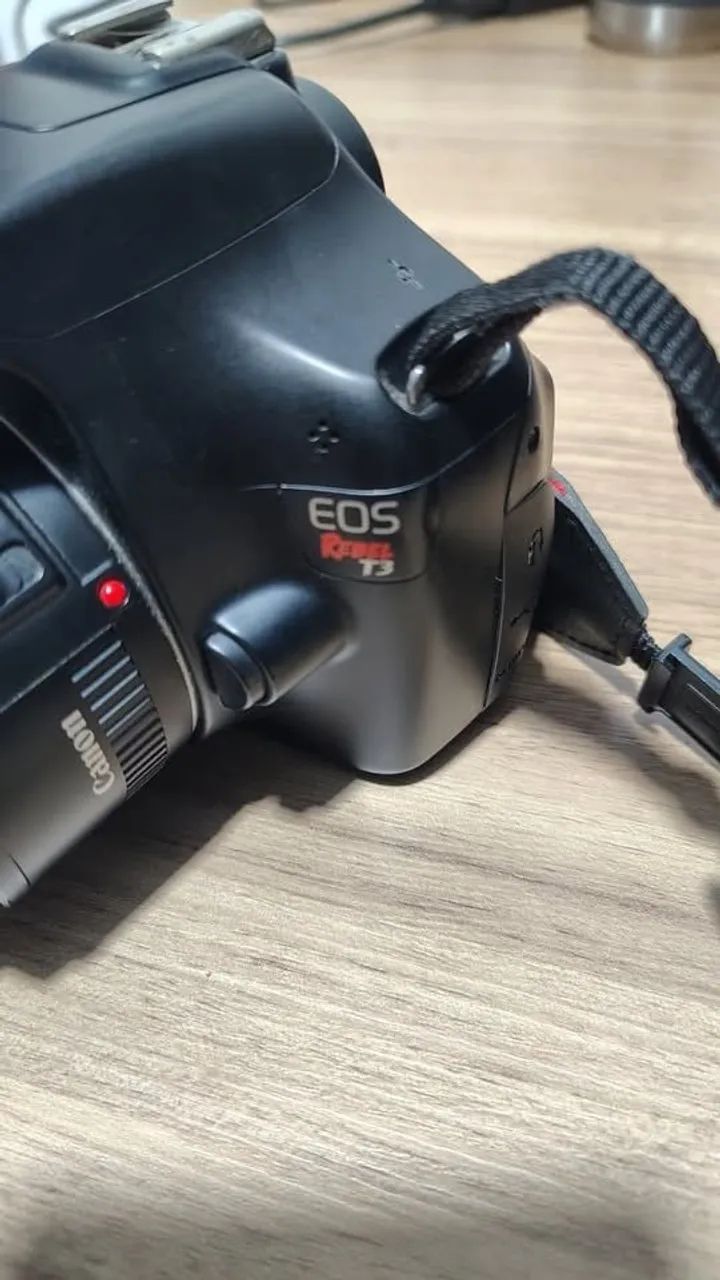 VENDO CÂMERA CANON EOS REBEL T3 + LENTE 50MM + KIT COMPLETO - Foto 3