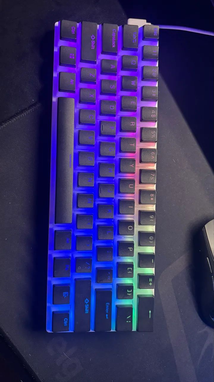 Teclado mecânico k500 b61 - Foto 2