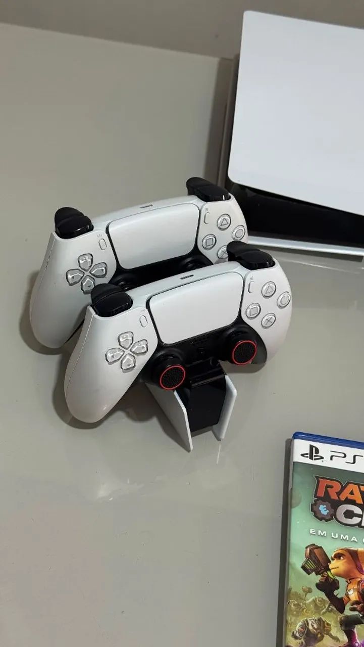 Ps5 Slim 1TB Com 2 controles e jogos (Castanhal) - Foto 2