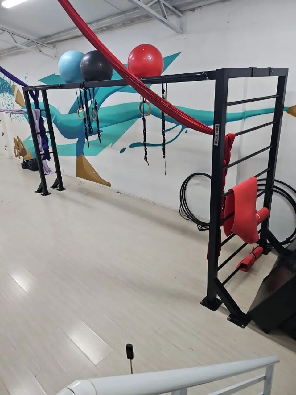 Estrutura Metálica (espaldar, monkey bar)