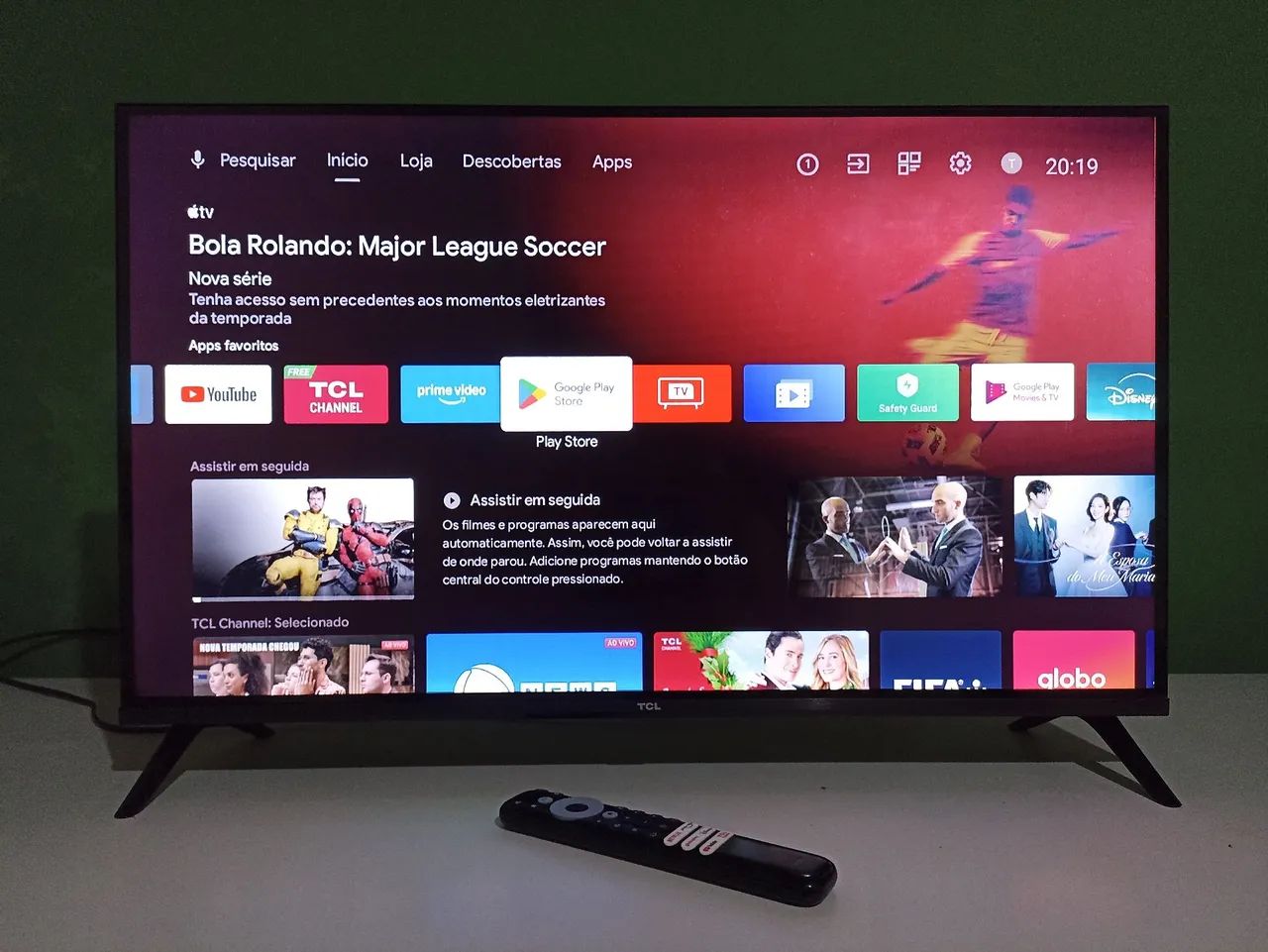 SMART tv TCL 32 polegadas Android 3 meses de uso - Foto 2